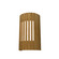 Slatted Two Light Wall Lamp in Louro Freijo (486|420.09)