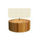 Cylindrical One Light Table Lamp in Teak (486|145.12)