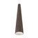 Conical One Light Pendant in American Walnut (486|1276.18)
