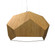 Facet Three Light Pendant in Louro Freijo (486|1227.09)