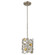 Vitozzi One Light Pendant in Antique Silver Leaf (106|TP20003ASL)