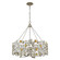 Vitozzi Four Light Chandelier in Antique Silver Leaf (106|TP10002ASL)