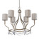 Margaret Six Light Chandelier in Washed Gold (106|IN11005WG)