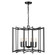 Rhian Eight Light Pendant in Matte Black (106|IN10051BK)