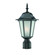 Camelot One Light Post Mount in Matte Black (106|6117BK/FR)