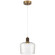 Port Nine Chardonnay LED Pendant in Antique Brushed Brass (18|63141LEDD-ABB/SDG)