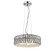 Magari LED Pendant in Mirrored Stainless Steel (18|62358LEDD-MSS/CRY)