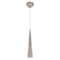 Apollo One Light Pendant in Brushed Steel (18|52052UJ-BS)