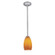 Champagne One Light Pendant in Brushed Steel (18|28012-1R-BS/MYA)