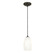 Champagne One Light Pendant in Oil Rubbed Bronze (18|28012-1C-ORB/WHST)