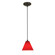 Martini LED Pendant in Oil Rubbed Bronze (18|28004-3C-ORB/RED)