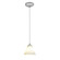 Martini LED Pendant in Brushed Steel (18|28004-3C-BS/WHT)