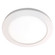 Disc LED Flush Mount in White (18|20811LEDD-WH/ACR)