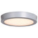 Ulko LED Flush Mount in Silver (18|20792LEDD-SILV/ACR)