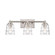 Pulsate Three Light Vanity in Satin Nickel (45|67962/3)