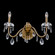 Venere Two Light Wall Sconce in Historic Brass (238|039021-032-FR001)