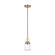 Anders One Light Pendant in Satin Brass (454|6544701-848)