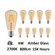Bulbs Light Bulb in Amber (401|ST19K2700W8-10)