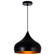 Dynamic One Light Pendant in Black (401|9633P9-1-101)