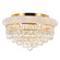 Empire Five Light Flush Mount in Gold (401|8001C18G)