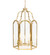 Ouro Six Light Pendant in Polished Brass (57|253960)