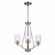 Mod Pod Three Light Chandelier in Brushed Nickel (110|80525-3 BN)