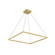 Piazza LED Pendant in Brushed Gold (347|PD88132-BG)