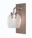 Oxbridge One Light Wall Sconce in Graphite & Painted Distressed Wood-look (200|1771-GPDW-4810)