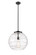 Ballston LED Pendant in Matte Black (405|221-1S-BK-G1213-16-BB-95-LED)