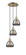 Franklin Restoration Three Light Pendant in Antique Brass (405|113F-3P-AB-G173)