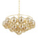 Mimi Six Light Chandelier in Aged Brass (428|H711806-AGB)