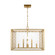 Erro Eight Light Pendant in Burnished Brass (454|AC1158BBS)