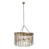 Roman Six Light Chandelier in Seedy Smoke (314|84075)