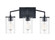 Beverlly Three Light Vanity in Matte Black (59|9523-MB)