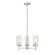 Janna Three Light Chandelier in Brushed Nickel (59|495003-BN)