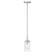 Janna One Light Mini Pendant in Brushed Nickel (59|495001-BN)