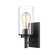 Janna One Light Wall Sconce in Matte Black (59|493001-MB)