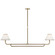 Rigby LED Chandelier in Soft Brass and Natural Oak (268|MF 5059SB/NO-L)