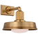 Ruhlmann LED Wall Sconce in Antique-Burnished Brass (268|CHD 2298AB-WG)