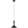 Rosetta LED Pendant in Matte Black and Polished Nickel (268|ARN 5540BLK/PN)