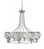 Capri Eight Light Chandelier in Brushed Nickel (200|908-BN-4109)