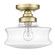 Keal One Light Convertible Semi-Flush in Antique Brass (106|IN20070ATB)