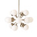 Droplet, 16 Light Chandelier in Antique Brass (52|21357)