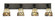 Oxbridge Four Light Bathroom Lighting in Matte Black & Painted Distressed Wood-look (200|1774-MBDW-9735)