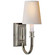 Modern Library One Light Wall Sconce in Polished Nickel (268|TOB 2327PN-L)