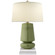 Parisienne One Light Table Lamp in Coconut Porcelain (268|CHA 8668ICO-L)