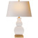 Fang Gourd One Light Table Lamp in Antique-Burnished Brass (268|CHA 8627AB-L)