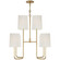 Go lightly Eight Light Chandelier in China White (268|BBL 5081CW-L)