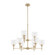 Xidane Nine Light Chandelier in Alturas Gold (47|19745)