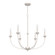 Southcrest Six Light Chandelier in Distressed White (47|19635)
